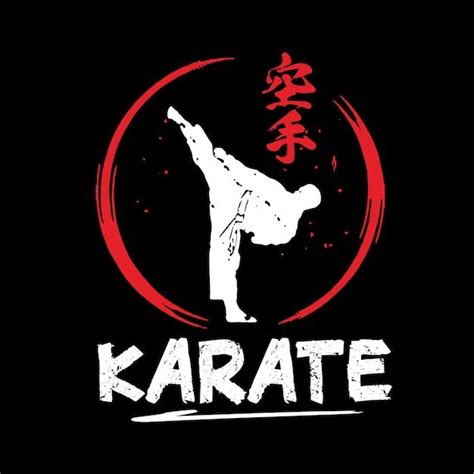 Premium Vector | Karate illustration vector design for t-shirt or ...