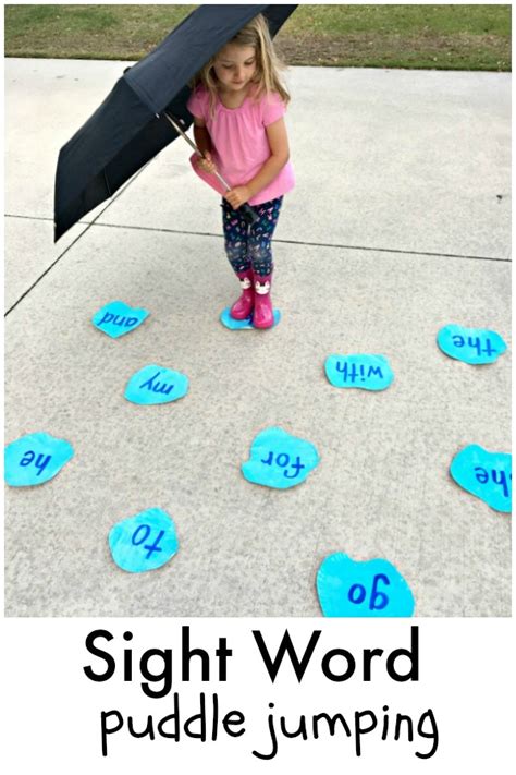 Puddle Jumping Sight Word Game - Fantastic Fun & Learning