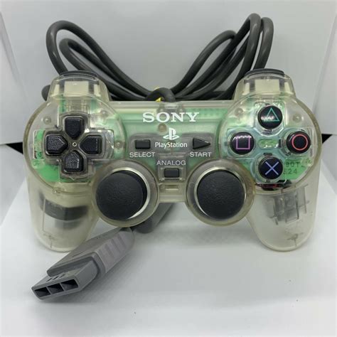 Like New Genuine Playstation 1 Clear Controller Ps1 PsOne Controller ...