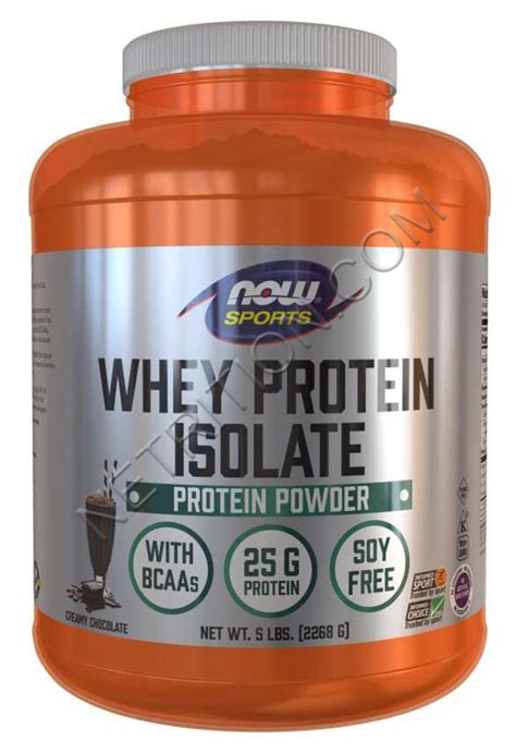 NOW Whey Protein Isolate at Netrition.com.