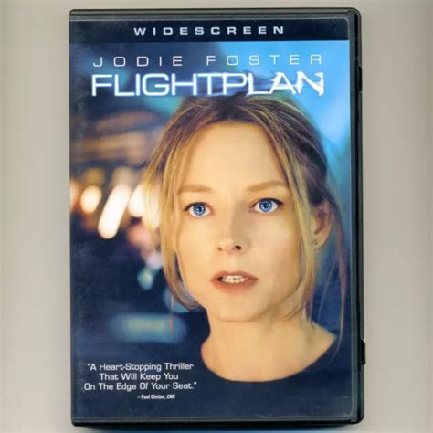 FLIGHTPLAN 2005 PG-13 mystery thriller airplane movie, new DVD, Jodie Foster $10.99 - PicClick
