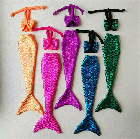 Any Two Mermaid Tail Sets for Barbie Dolls Choose 2 From - Etsy