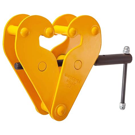 VEVOR Beam Clamp I Beam Lifting Clamp 2200lbs/1tonHeavy Duty Beam Hangers in Yellow - Walmart ...