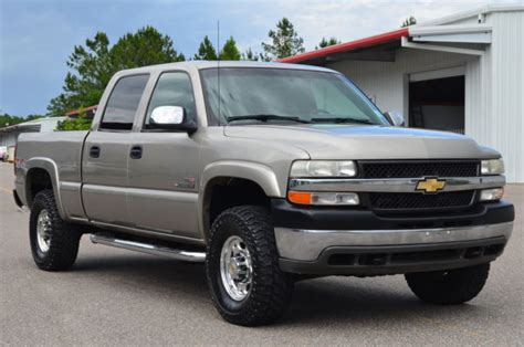 2001 CHEVROLET SILVERADO 2500HD CREW CAB 4X4 F-250 LB7 DURAMAX DIESEL ALLISON NR