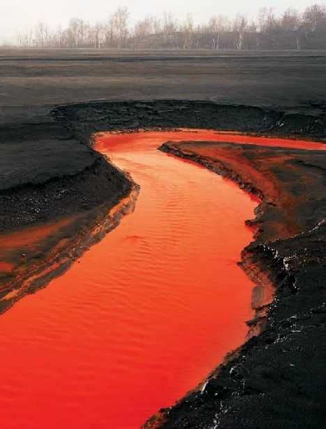 Water Colors: 10 Unnaturally Dyed Polluted Rivers | Landscape, River ...