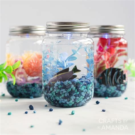 Mason Jar Crafts & DIY Projects - Crafts by Amanda