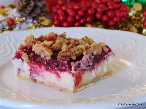 Cranberry Cheesecake Dessert Squares