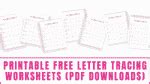 Free Royal Fancy Cursive Letters Practice Sheets - Freebie Finding Mom