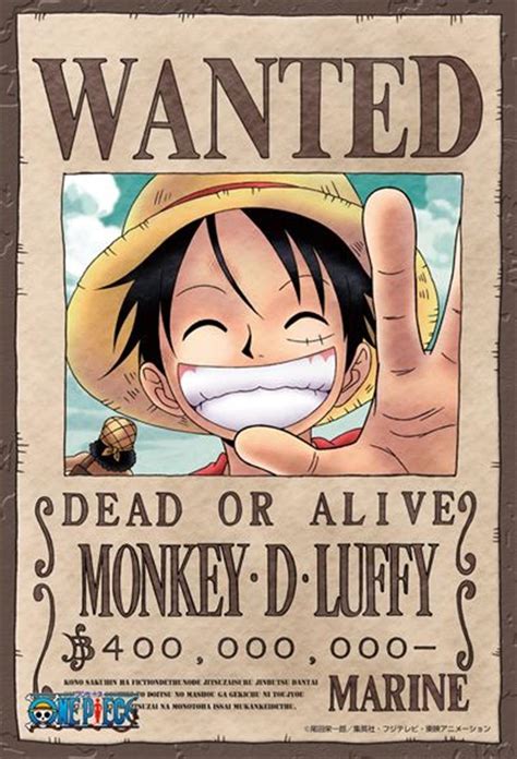 Luffy Wanted Poster Wallpapers - Wallpaper Cave