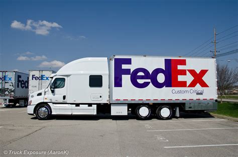 FedEx Custom Critical Freightliner Cascadia | Mid America Tr… | Flickr