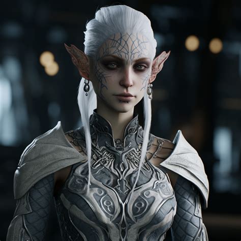 Skyrim Character Design Dark Elf by BraydenJaselle on DeviantArt