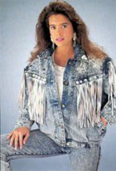 You ruled in your 80's Denim Jacket!! ~D~ | 80s clothes | 80er jahre mode, 80er jahre outfit und ...