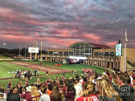 Texas State Football Stadium Photograph by Gary Ray