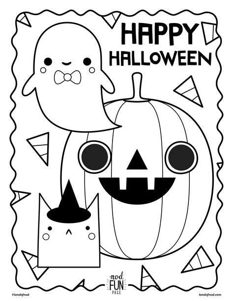 10+ Awesome Free Printable Halloween Coloring