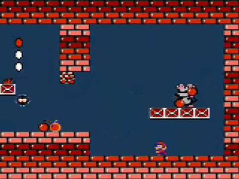 Super Mario Bros. 2 - Mouser Boss Battle - YouTube