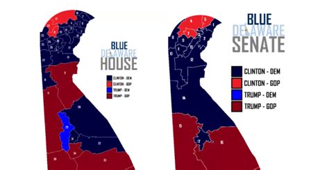 Not Many Crossover Districts – Blue Delaware