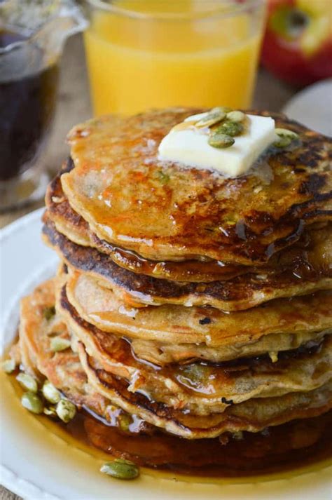 Morning Glory Pancakes - Sugar Dish Me