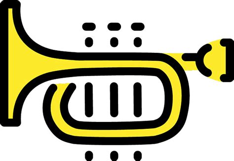 Trumpet Emoji Clipart - Png Download - Full Size Clipart (#5253186 ...