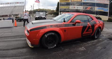 Dodge Demon Makes Fools Of McLaren, Porsche, And Ferrari Supercars In Drag Race Action