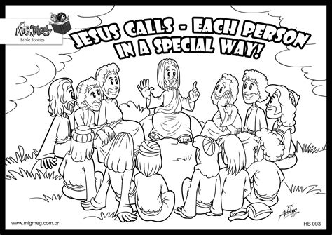 12 Disciples Coloring Coloring Pages