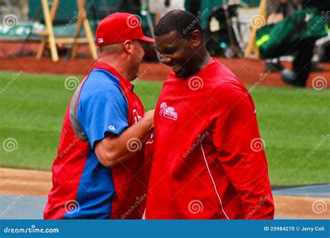 Ryan Howard Philadelphia Phillies Editorial Image - Image of advice ...