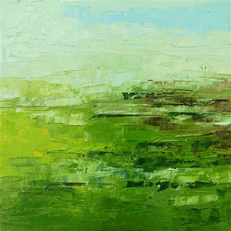 Green Sea (ref#:1146-19Q) Oil painting by Saroja La Colorista | Artfinder