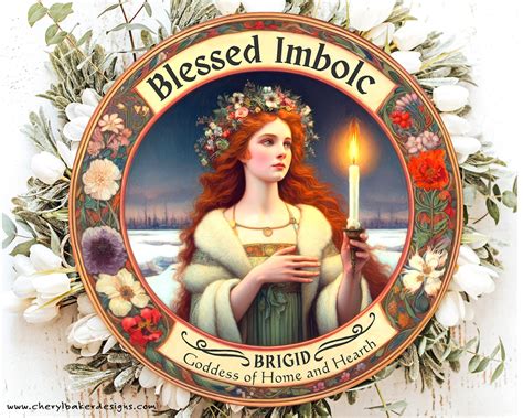 Brigid Goddess, Imbolc Decor, Imbolc Wreath Sign, Imbolc Altar Decor ...