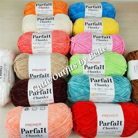 Premier PARFAIT Chunky Yarn, Crochet Plushies Yarn - Etsy