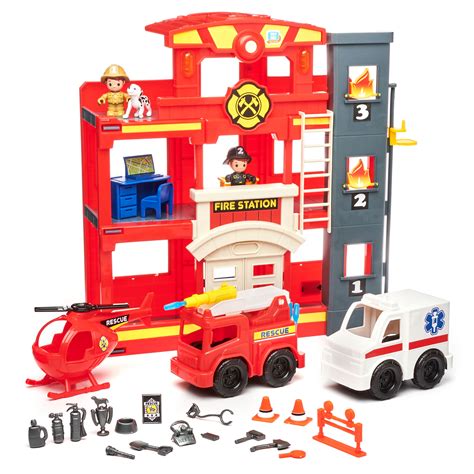 Hape Wood City Fire Station Playset | atelier-yuwa.ciao.jp