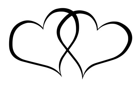 Heart Outline Couple transparent PNG - StickPNG