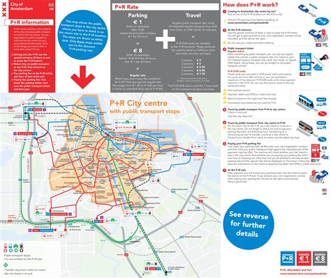 Amsterdam park and ride map