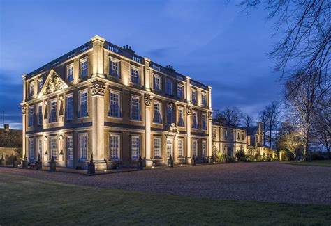 Hinwick House is a grand Grade I listed country house set in 38 acres ...