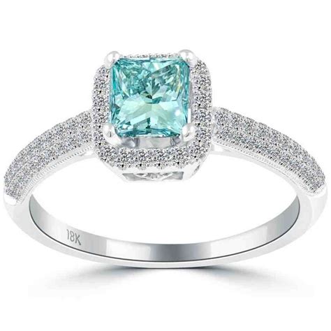 Pin on Blue Diamond Engagement Rings