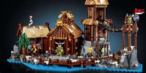 Here's our first look at LEGO's upcoming 2,100-piece Viking Village ...