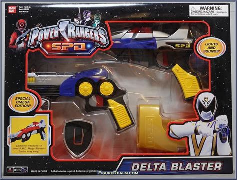 Delta Blaster - Power Rangers SPD - Role Play - Bandai Action Figure