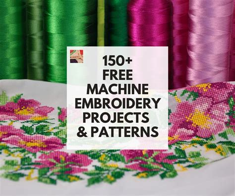 Free Machine Embroidery Projects, Patterns, and Designs ...