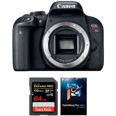 Canon EOS Rebel T7i DSLR Camera Body with Accessory 1894C001 KIT