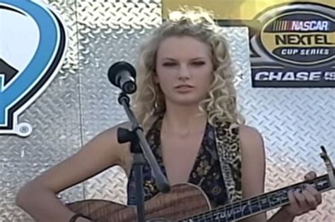 NASCAR fans learn Taylor Swift sang national anthem - Football - Sports ...