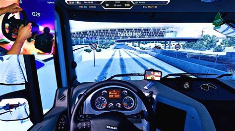 Euro Truck Simulator 2 GAMEPLAY/ETS 2 with a steering wheel LOGITECH ...