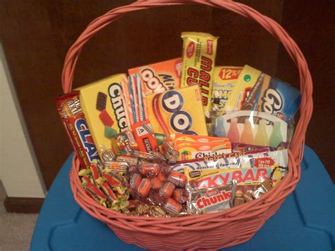 Retro Candy Gift Basket on Storenvy