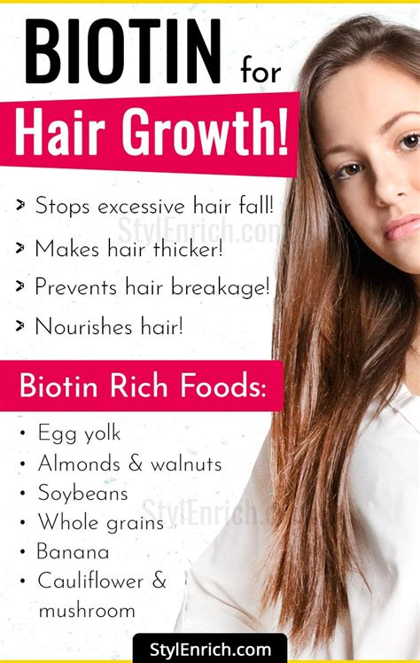 Biotin For Hair Growth : A Complete Guide To Long, Strong and Thick Hair!