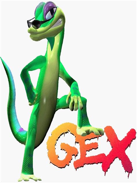 "Gex - Logo" Sticker for Sale by IckObliKrum92 | Redbubble