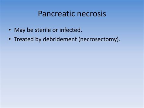 Complications of acute pancreatitis