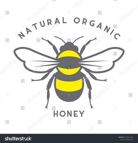 16.265 Honey Bee Logo Black White Images, Stock Photos & Vectors ...