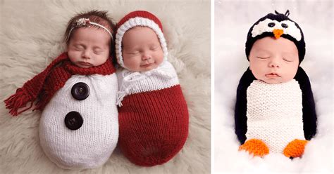 35 Cute Babies Celebrating Their First Ever Christmas (Pictures)