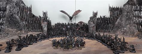 Battle at the black Gate 1 (Lord of the Rings) by WorldsInScale on ...