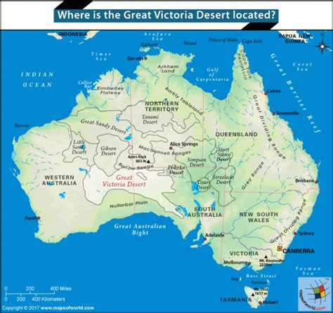 Great Victoria Desert is located in Australia - Answers