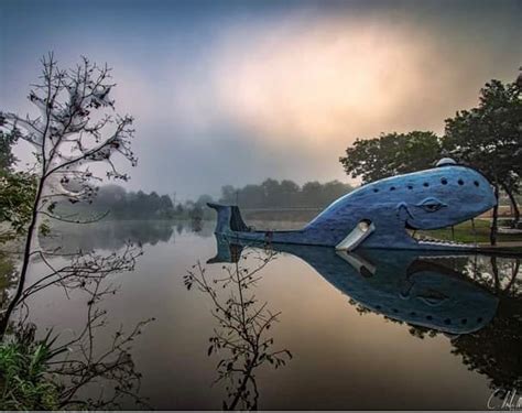 The famous Blue Whale in Catoosa. What... - When in Oklahoma