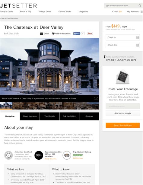 The Chateaux at Deer Valley