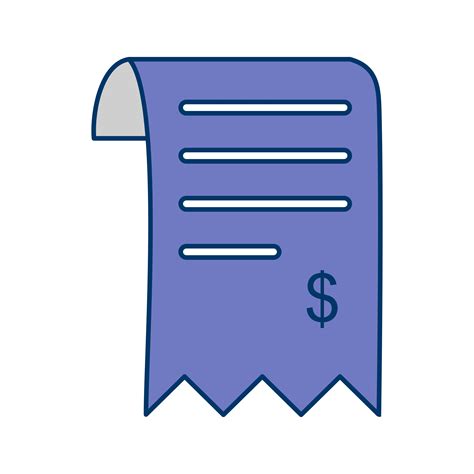 Invoice Vector Icon 357261 Vector Art at Vecteezy